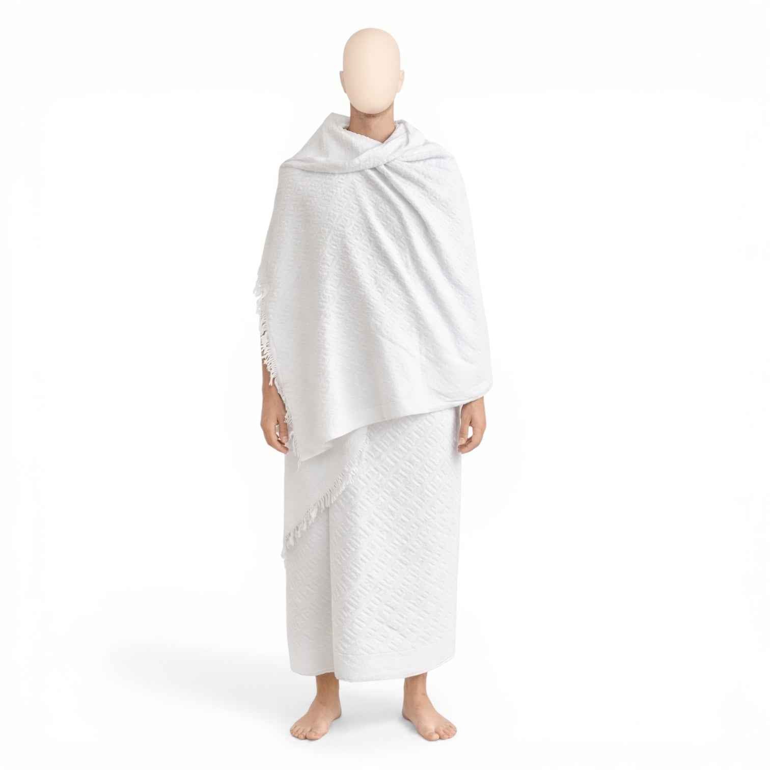 Premium Adult Ihram – 1200g Cotton | Soft & Comfortable Umrah and Hajj Ihram