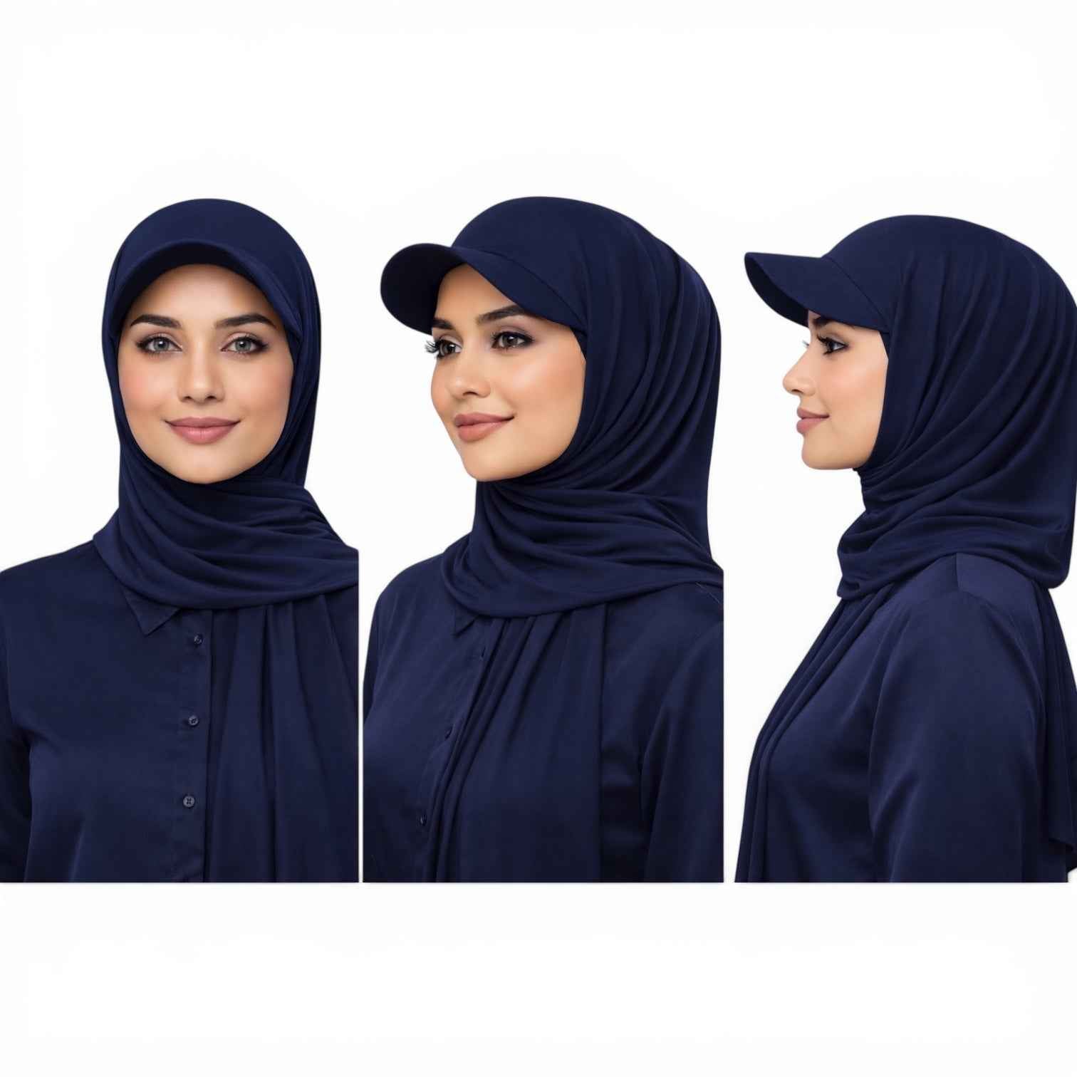 Hat Hijab – Comfortable Modest Head Covering for Umrah & Daily Wear
