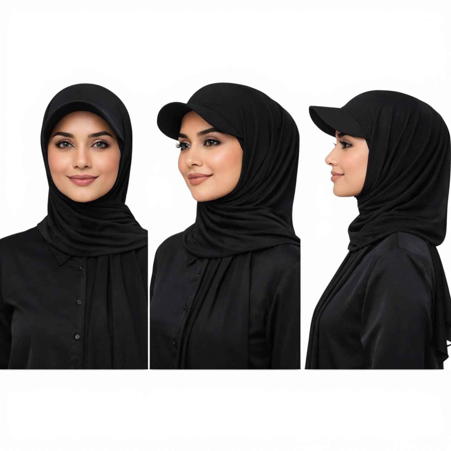 Hat Hijab – Comfortable Modest Head Covering for Umrah & Daily Wear