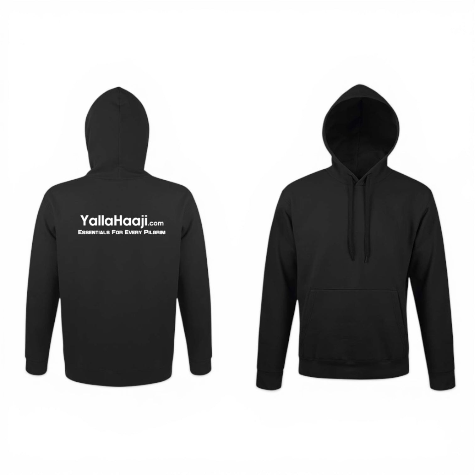 Unisex Premium Black Hoodie – Comfortable Casual Hoodie