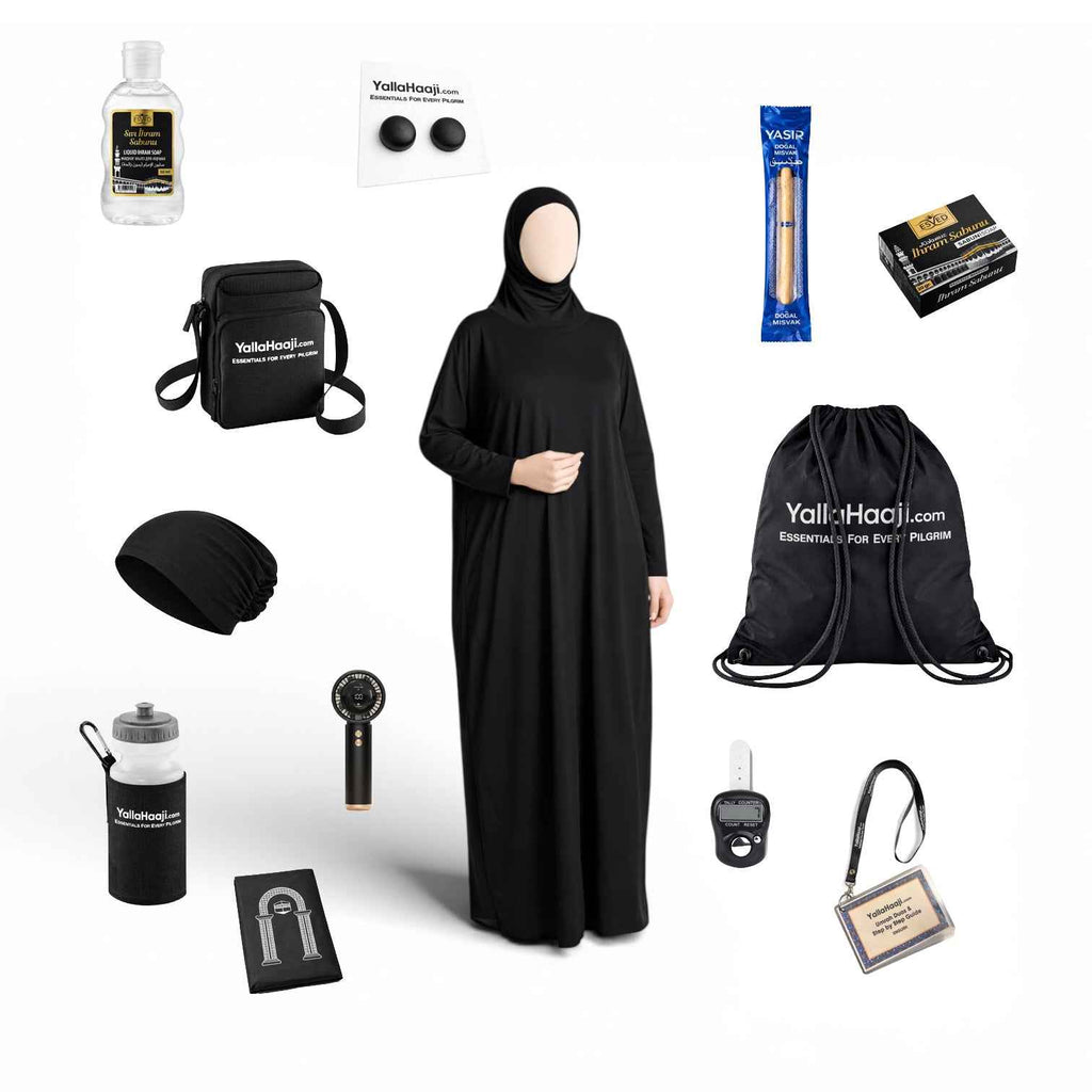 Female Ultimate Umrah Bundle – Complete Pilgrim Essentials for Women