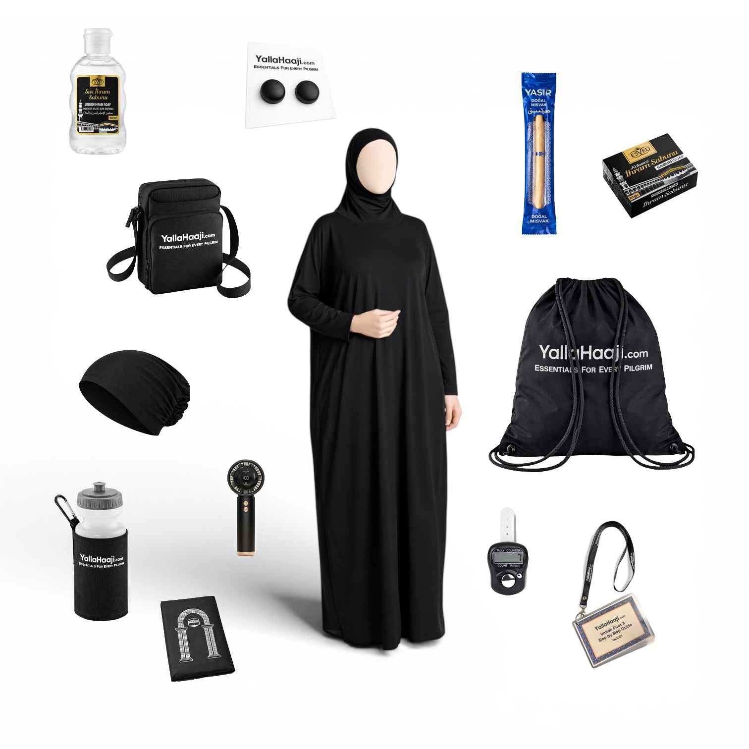 Female Ultimate Umrah Bundle – Complete Pilgrim Essentials for Women